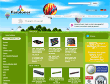 Tablet Screenshot of farbtoner.com